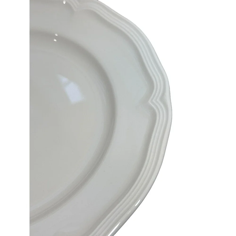 Villeroy Boch Manoir Salad Plates Set 2 White‎ Porcelain 8
